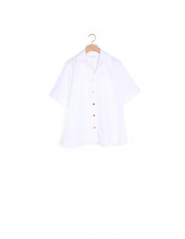 Chemise oversize en coton biologique de technologie