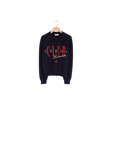 Pull sweat et broderie logo pas cher